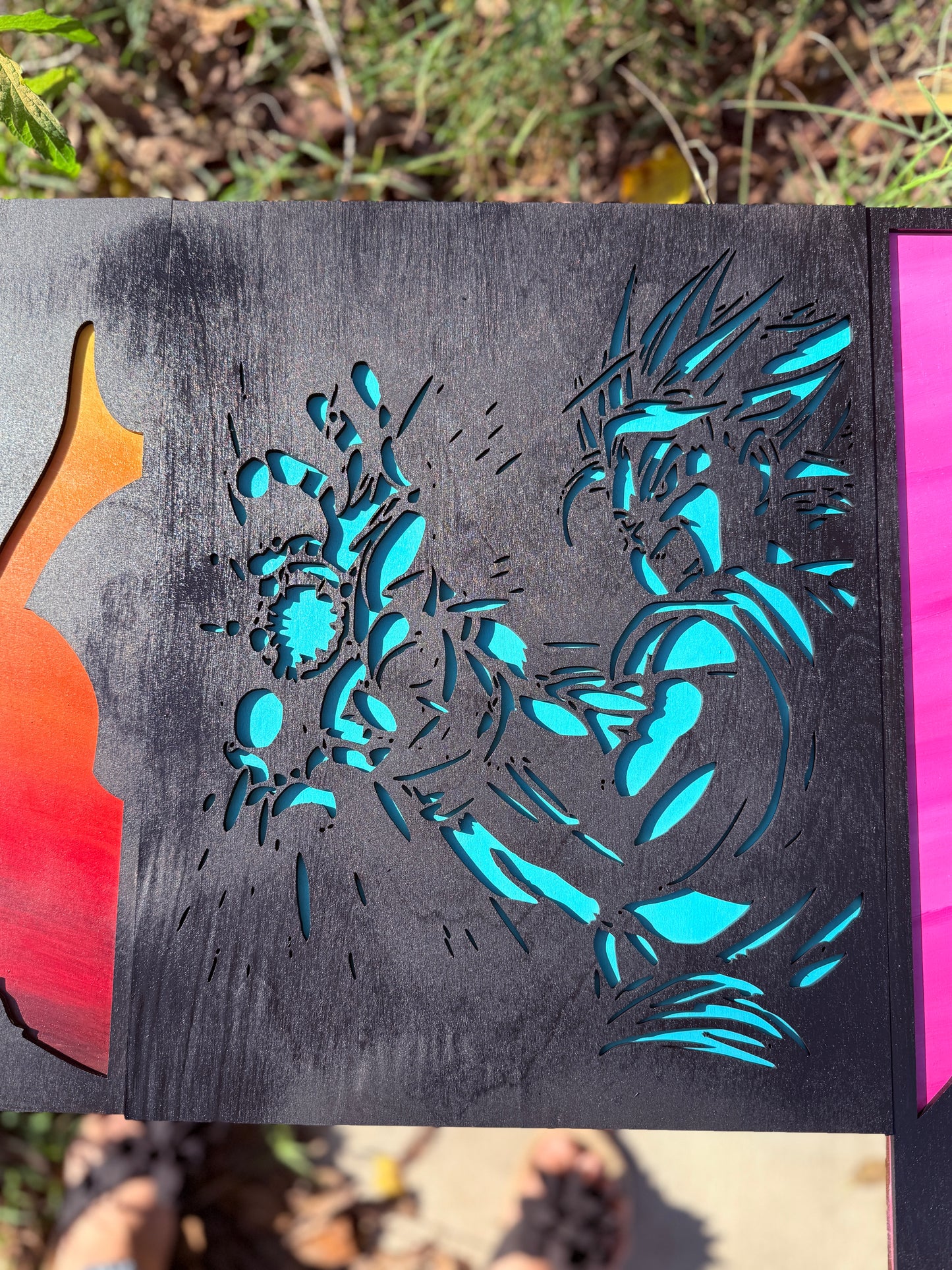 ANIME Layered Wall Art – Fandom Home Decor | Nerdy Gift | Gamer Gift | Geek Gift | Anime Gift